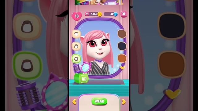 My Talking Angela 2 New Update Cute Dress (Android,iOS) Gameplay Episode 12 смотреть онлайн