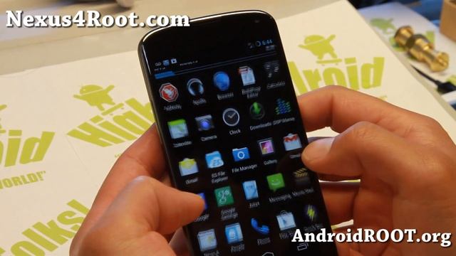 How to Enable 4G LTE on Rooted Nexus 4 Android 4.2.2! смотреть онлайн