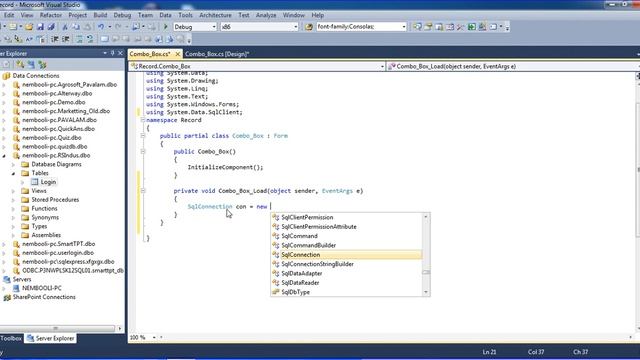 C Sharp Add items From Database and Manual Tamil смотреть онлайн