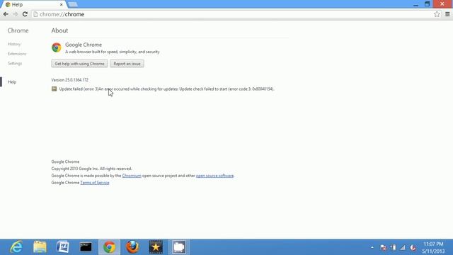My Windows 8 PC. Google Chrome cannot Update. Update Check Failed: error code 3 0x80040154 смотреть онлайн