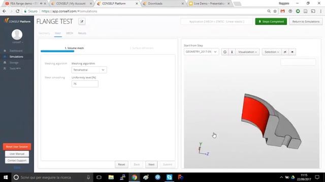 FEA flange demo - ITA смотреть онлайн