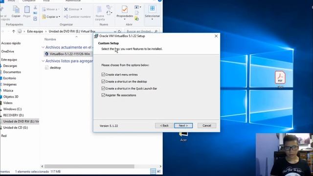 Windows Server 2003 en VirtualBox смотреть онлайн