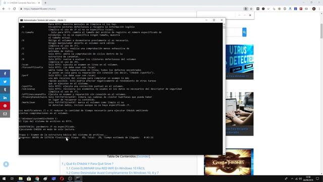 USAR CHKDSK en Windows 10 para ENCONTRAR ERRORES del DISCO DURO y (REPARARLOS) 2024 💽💾💿 смотреть онлайн
