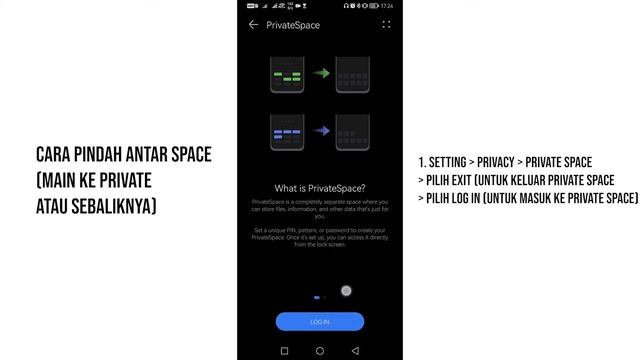Cara Menggunakan Private Space Huawei смотреть онлайн