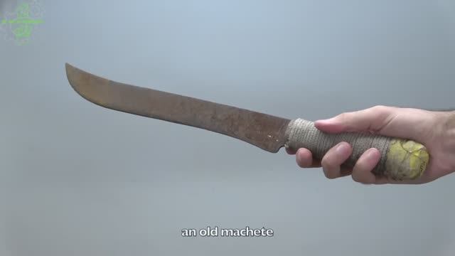 Реставрация самодельного мачете с блошиного рынка смотреть онлайн