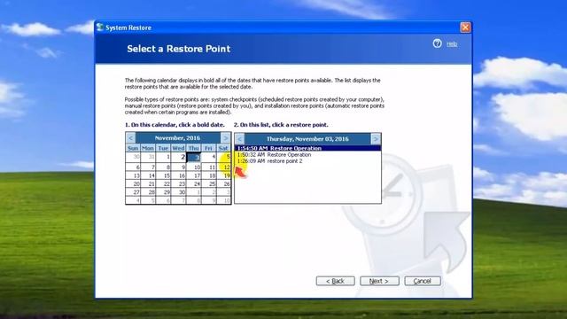 System Restore in Normal Startup Mode - Method #2 (Windows XP) смотреть онлайн