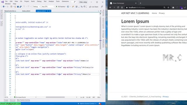 #13 Khám phá Default Layout.cshtml trong ASP.NET CORE 5.0 MVC | HỌC ASP.NET CORE 5.0 TỪ ĐẦU ĐỂ LÀM смотреть онлайн