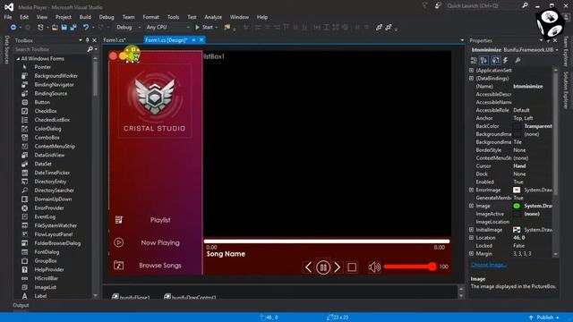 #3 How to make maximize, minimize and close button code in c# смотреть онлайн