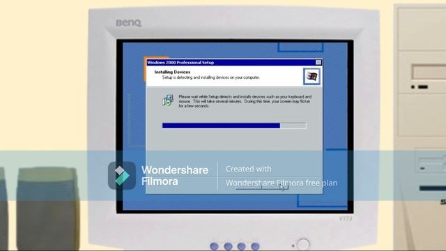 Tutorial: Installing Windows 2000 directly with the CD-ROM (Running with SingPC L2300S) смотреть онлайн