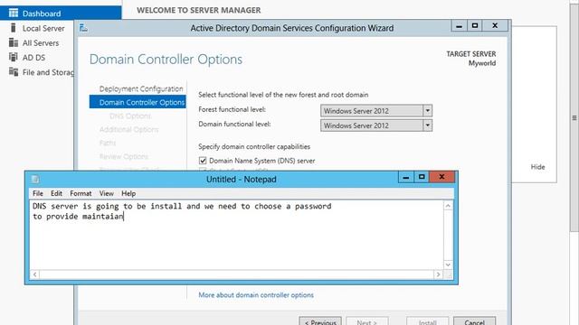 Server 2012 Active Directory - Configuration - Forest смотреть онлайн