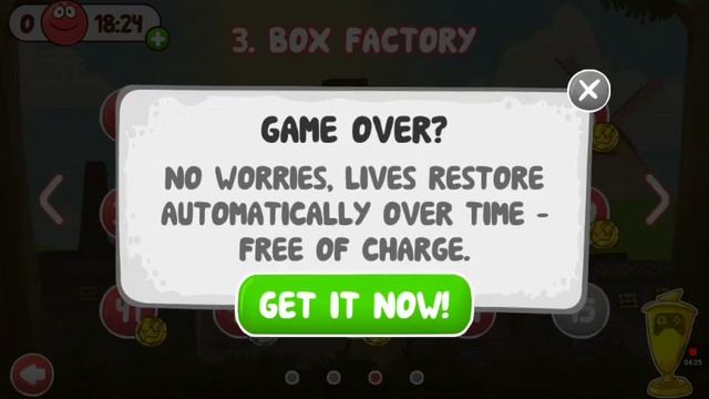 Red ball 4. Part 7. Boss wins and low battery on tablet. смотреть онлайн