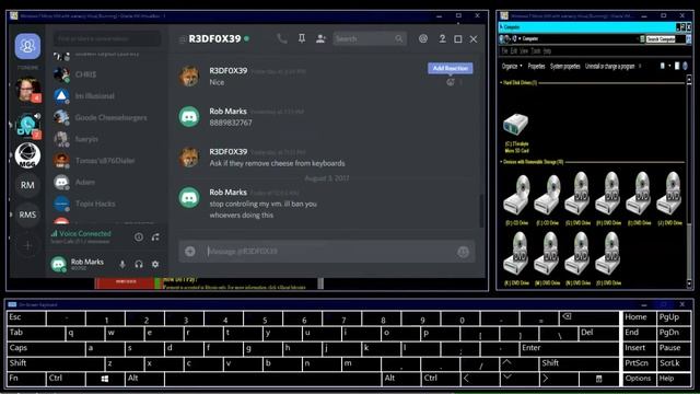 Rob Marks has a Wanacry Walrus on his dual-monitor VM! смотреть онлайн
