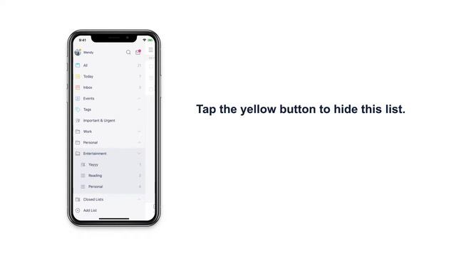 TickTick - Hide "All Tasks" under a folder смотреть онлайн