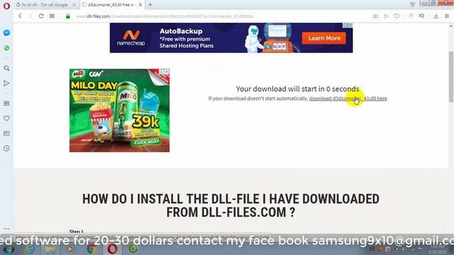 fix D3dcompiler 43 dll LH zalo 039.833.7226 смотреть онлайн