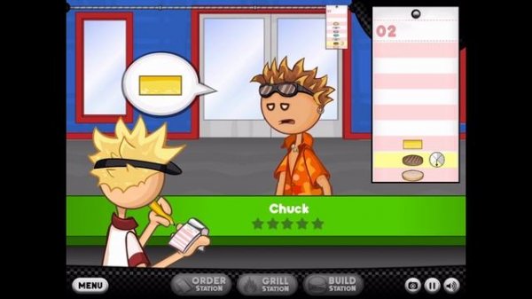 Papa's Burgeria HD: Tutorial & Day 2