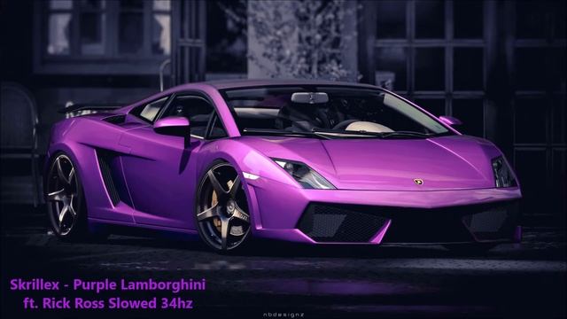 Skrillex - Purple Lamborghini ft. Rick Ross Slowed 34hz смотреть онлайн