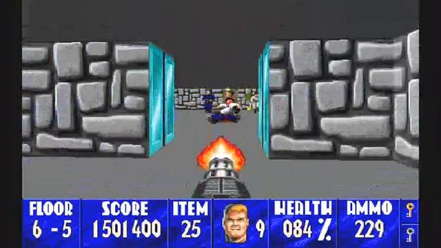 Wolfenstein 3D (Macintosh) Episode 6 (Part 6 of 7) ( 100% Done ) смотреть онлайн