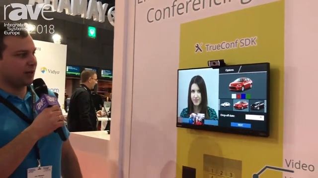 ISE 2018: TrueConf Displays TrueConf DSK Embedded Video Conferencing смотреть онлайн