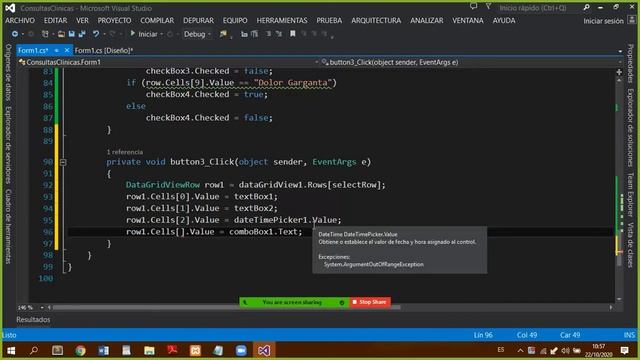 Aplicación Windows Form Diseño 2 - Case_22_10_2020 смотреть онлайн