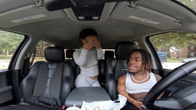 ASKING RICH TO COME TO THE BACKSEAT TO SEE HIS REACTION смотреть онлайн