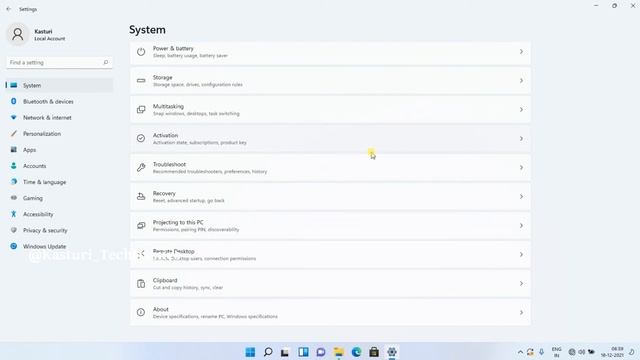 Windows11 Pro Version21H2 OS build22000 376x64 En Pre activated updteNov 2021 | KasturiTechtronics смотреть онлайн