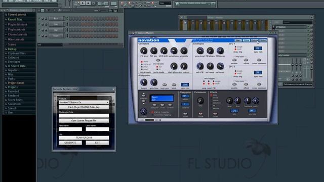 Novation V-Station v2.3 WiN & Mac OSX / Free Download смотреть онлайн