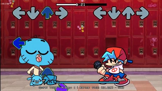 Fnf vs The Amazing Funk of Gumball DEMO psych engine port android y pc смотреть онлайн