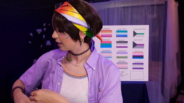 ASMR | Getting YOU Ready for Pride!! | She/Her Pronouns смотреть онлайн