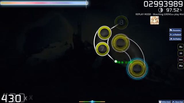osu! MitiS - Open Window (feat Anna Yvette) [Collab] +HD смотреть онлайн