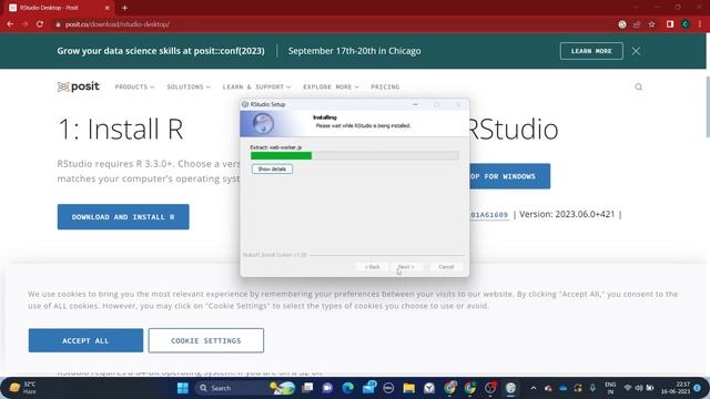 How to install R Studio on Windows 11 (2023) смотреть онлайн