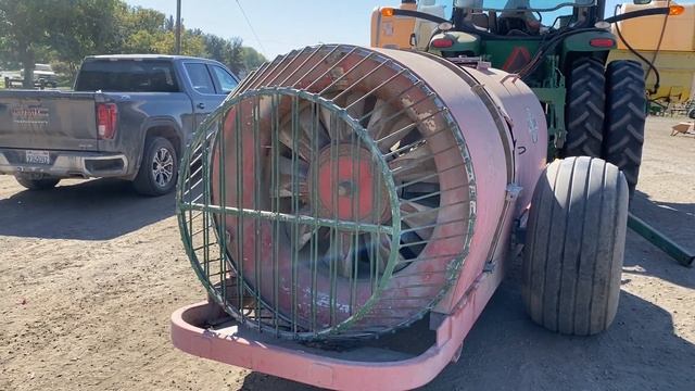 Lot AD-0104: Rears PB538ST Pul-Tank Power Blast 500 Gallon Orchard Sprayer смотреть онлайн