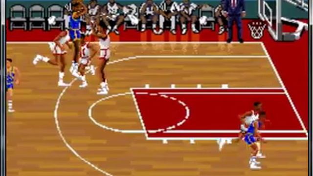 NBA Showdown - Super Nintendo - emulador Snes9X 1.54 - testeado Windows 7 x64 смотреть онлайн