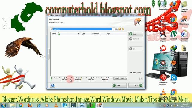 How to burn CD or DVD with Nero Urdu and Hindi смотреть онлайн