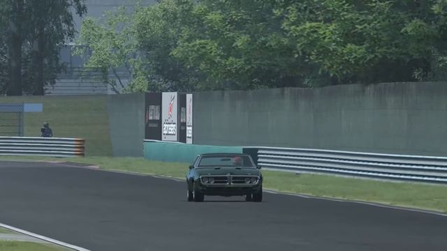 Assetto Corsa - New car mod test drive - 68 Pontiac Firebird + Download смотреть онлайн