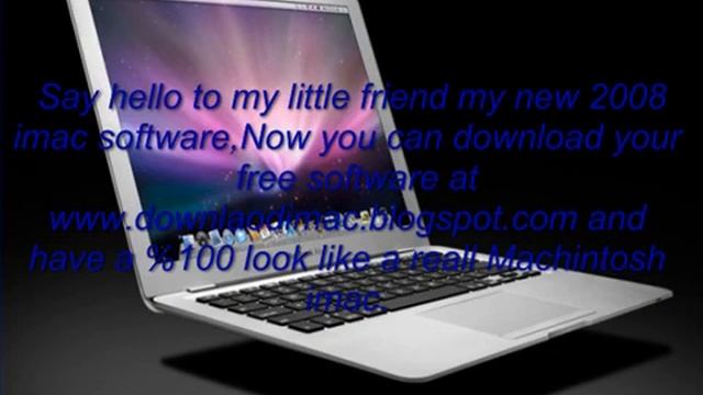 Change Windows XP OR Vista in to a Mackbook with my new FREE Software смотреть онлайн