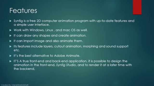 about synfig studio смотреть онлайн