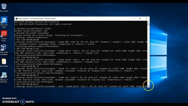 Windows Experience score смотреть онлайн