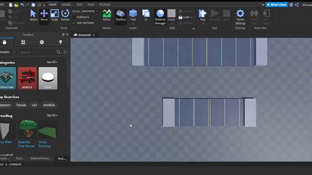 How to make roads in Roblox studio! смотреть онлайн