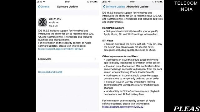 Apple iOS 11.2.5, watchOS 4.2.2 Update Released смотреть онлайн