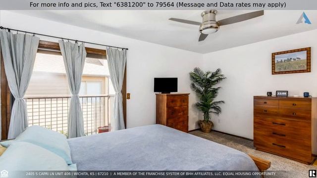 Priced at $80,000 - 2405 S Capri Ln Unit 406, Wichita, KS 67210 смотреть онлайн