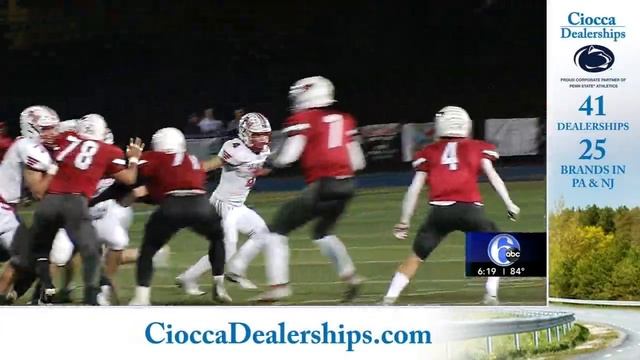 Plymouth Whitemarsh running back Luke Winterbottom back on the field after cancer diagnosis смотреть онлайн