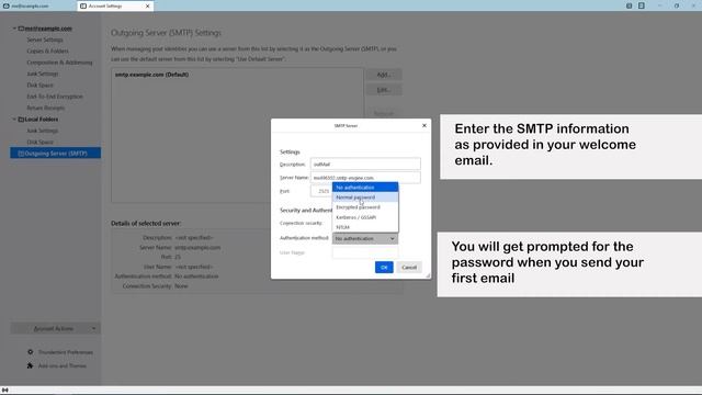 How to setup Thunderbird 91.x to use outMail смотреть онлайн