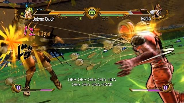 【PlayStation】Jolyne Cujoh VS Esidisi / JoJo's Bizarre Adventure: All Star Battle смотреть онлайн