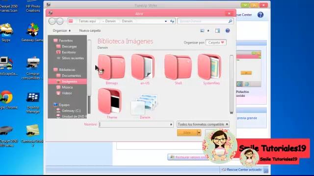 Como usar temas para Windows 7 смотреть онлайн