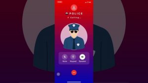 Kids police fake call