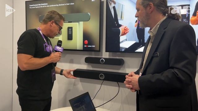 InfoComm 2023: David Missall of Sennheiser Gives Gary Kayye a First Look at the Brand New TC Bar смотреть онлайн
