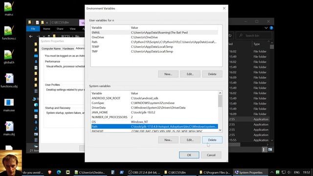 Change compiler PATH priority at Windows смотреть онлайн