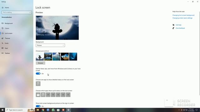 How to change my Lock screen wallpaper in pc || windows 10 смотреть онлайн