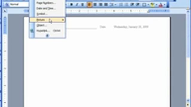 Word 2003 Insert Image YouTube смотреть онлайн