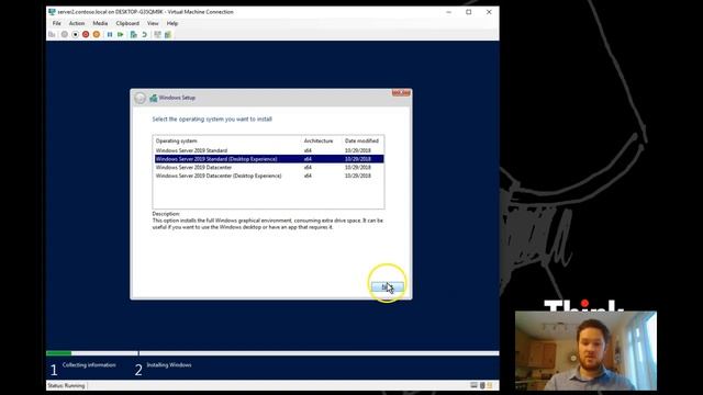 Installing Windows Server 2019 step by step смотреть онлайн